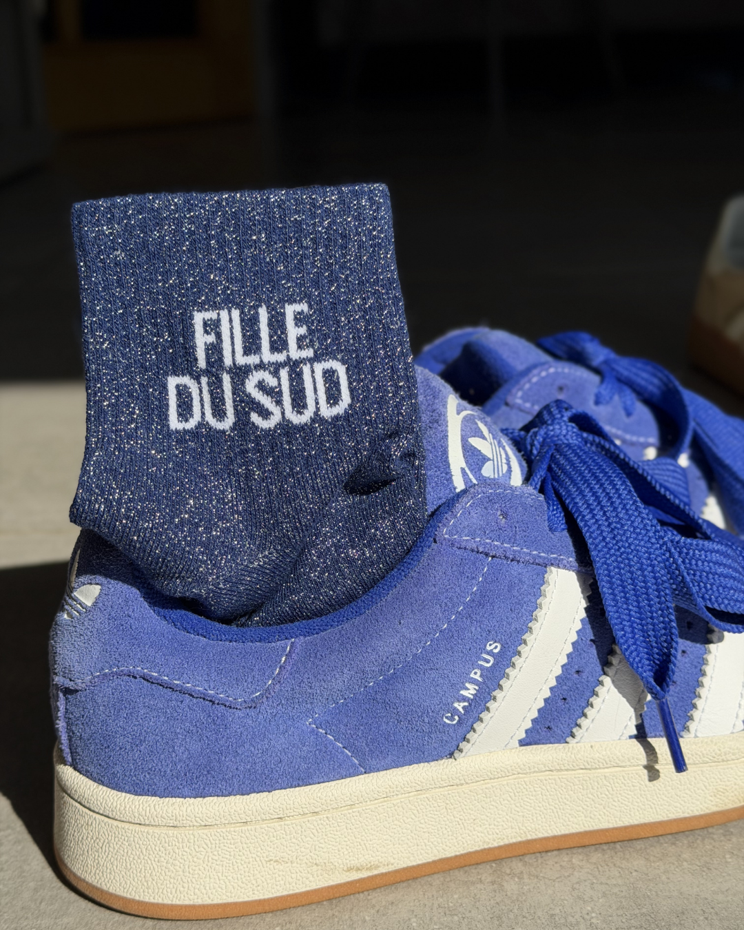 Fille du sud - Chaussette à Paillettes