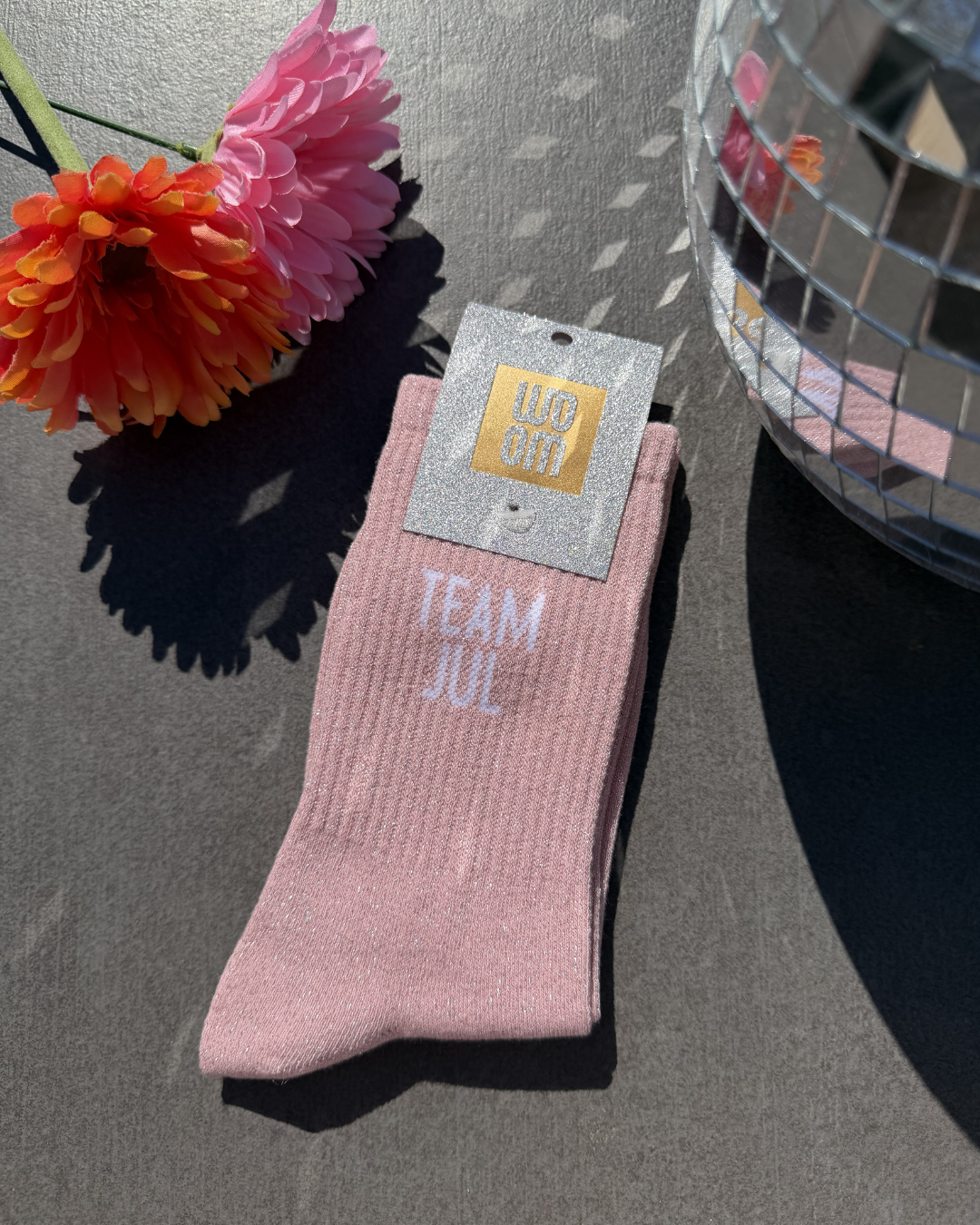 Team JUL - Chaussette à paillettes