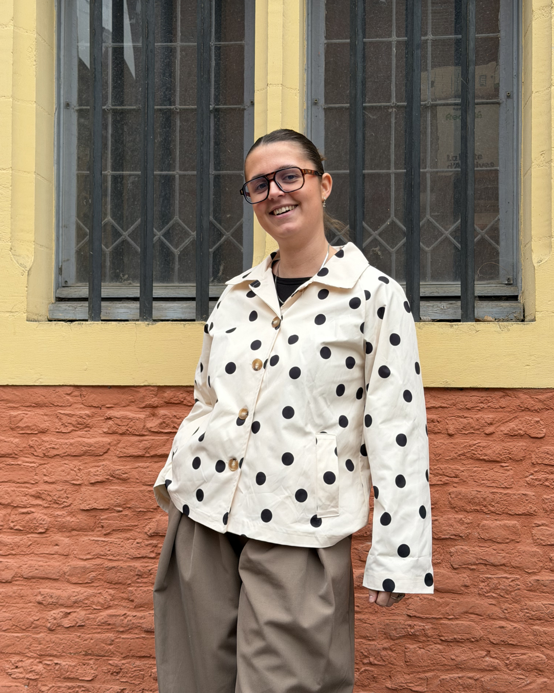 Léa - Veste imperméable Blanc