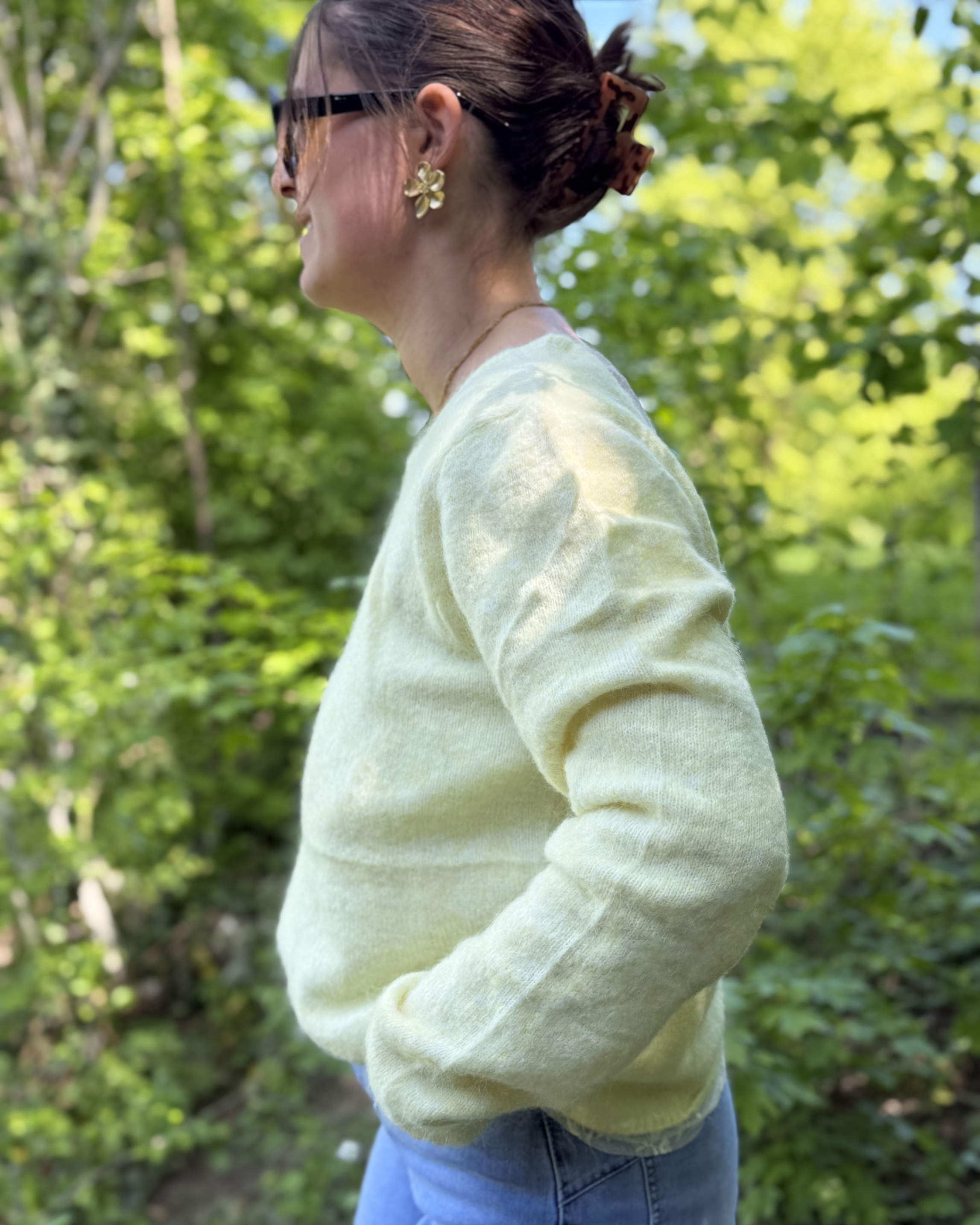 Cécile - Pull dos en dentelle