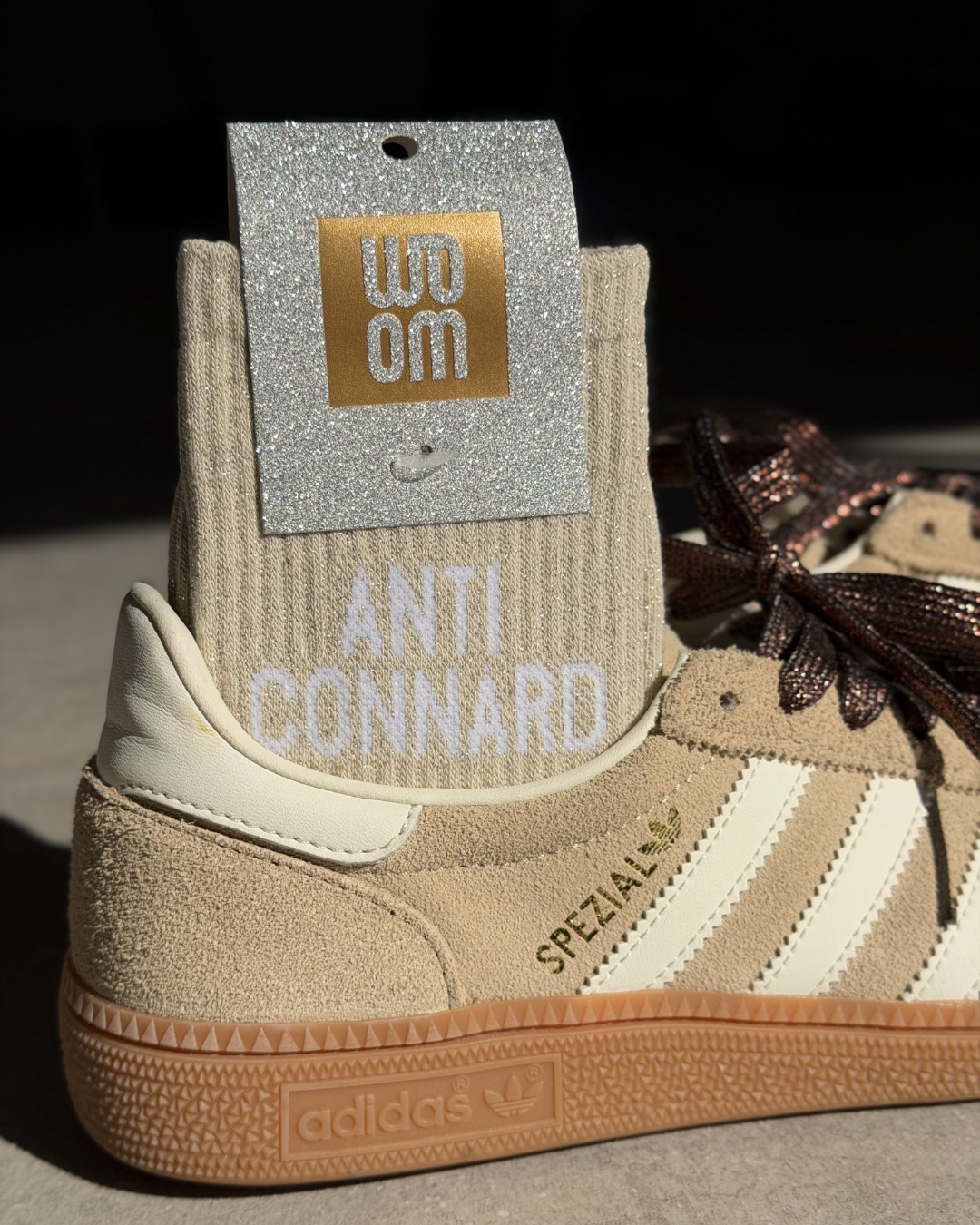 Anti-Connard - Chaussette à Paillettes