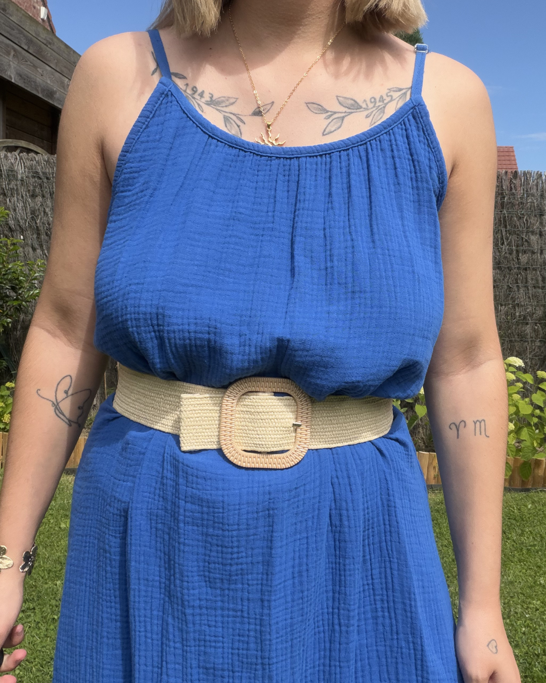 Flore - Robe Bleu