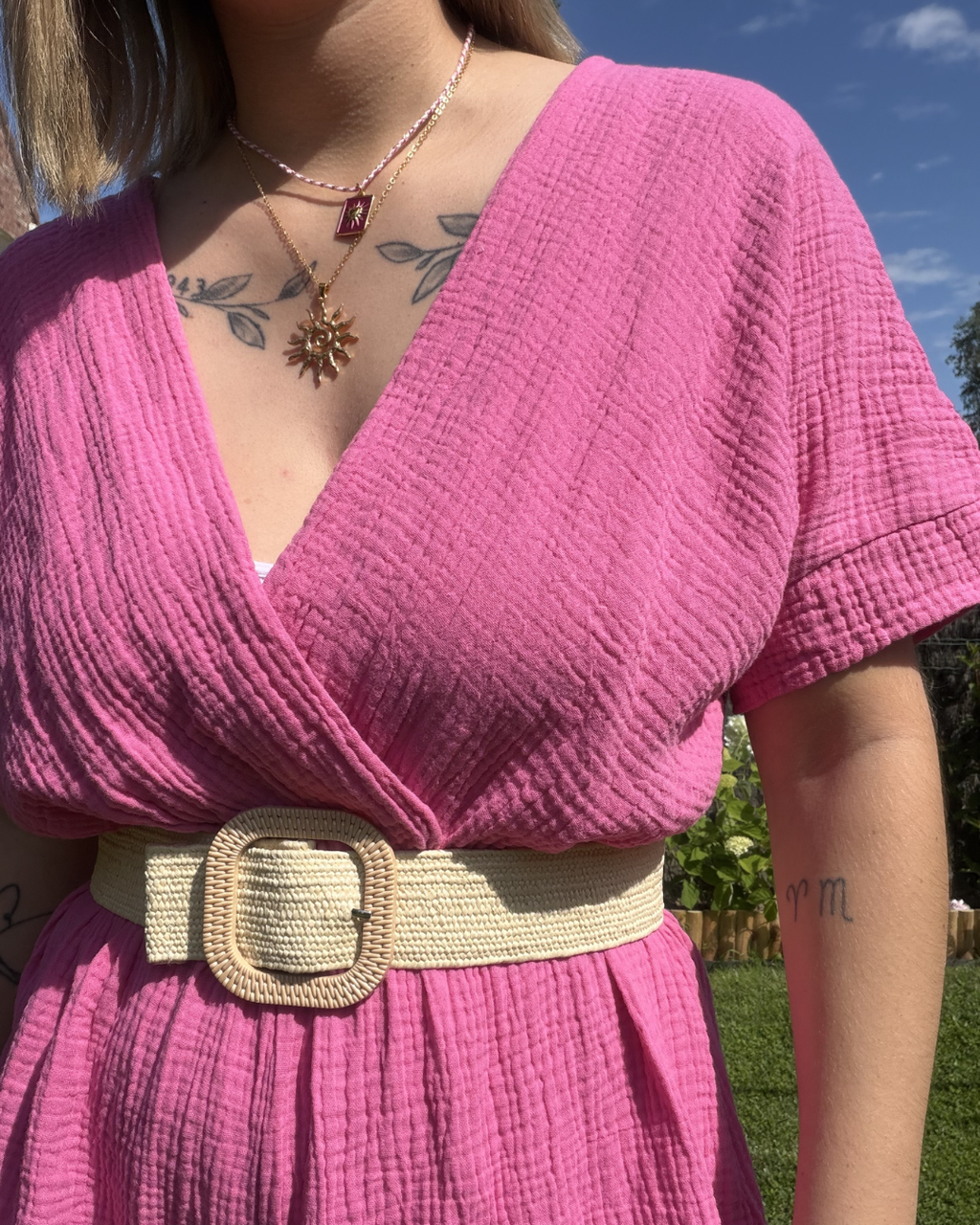 Naoli - Combi short rose
