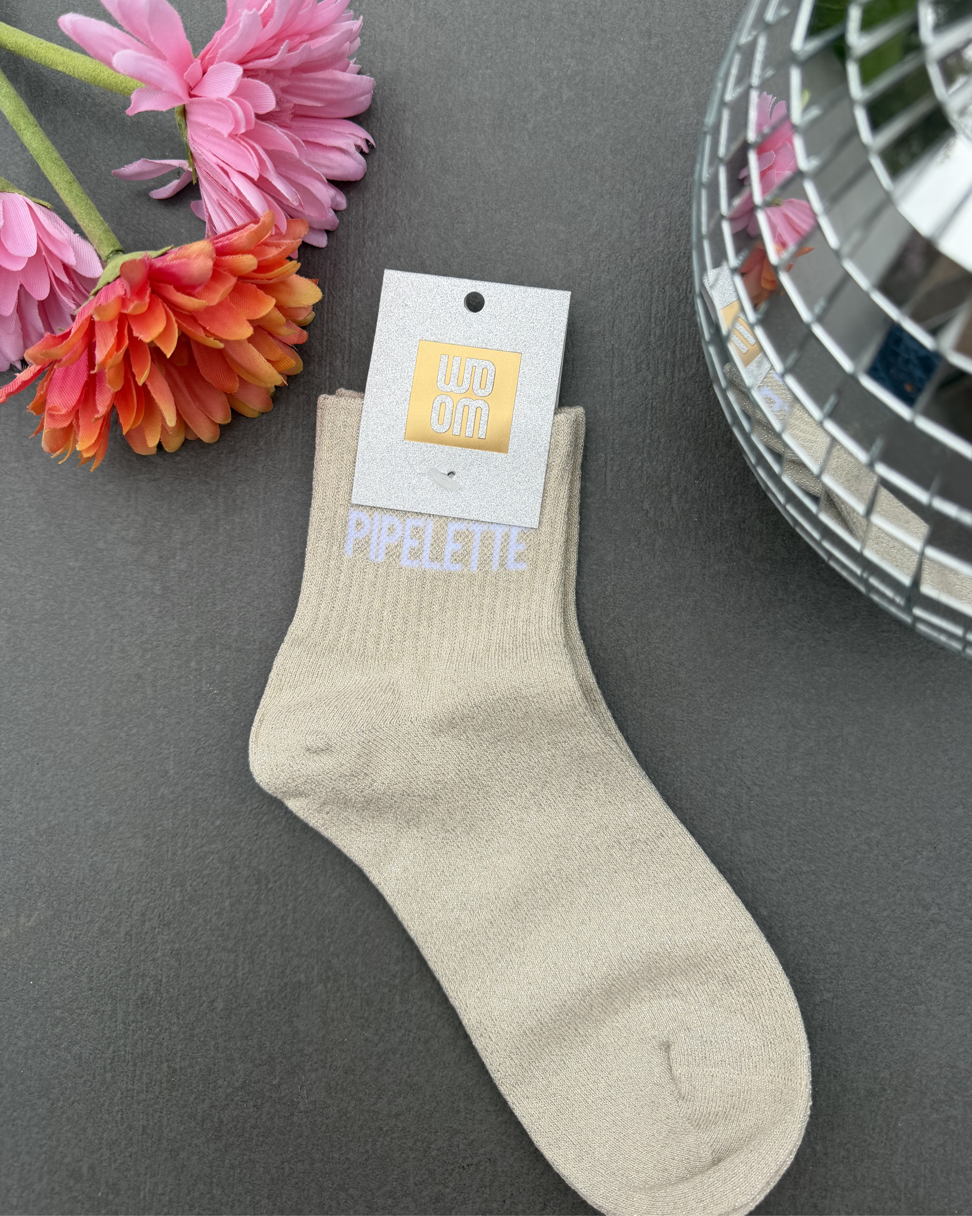 Pipelette - Chaussette à paillettes