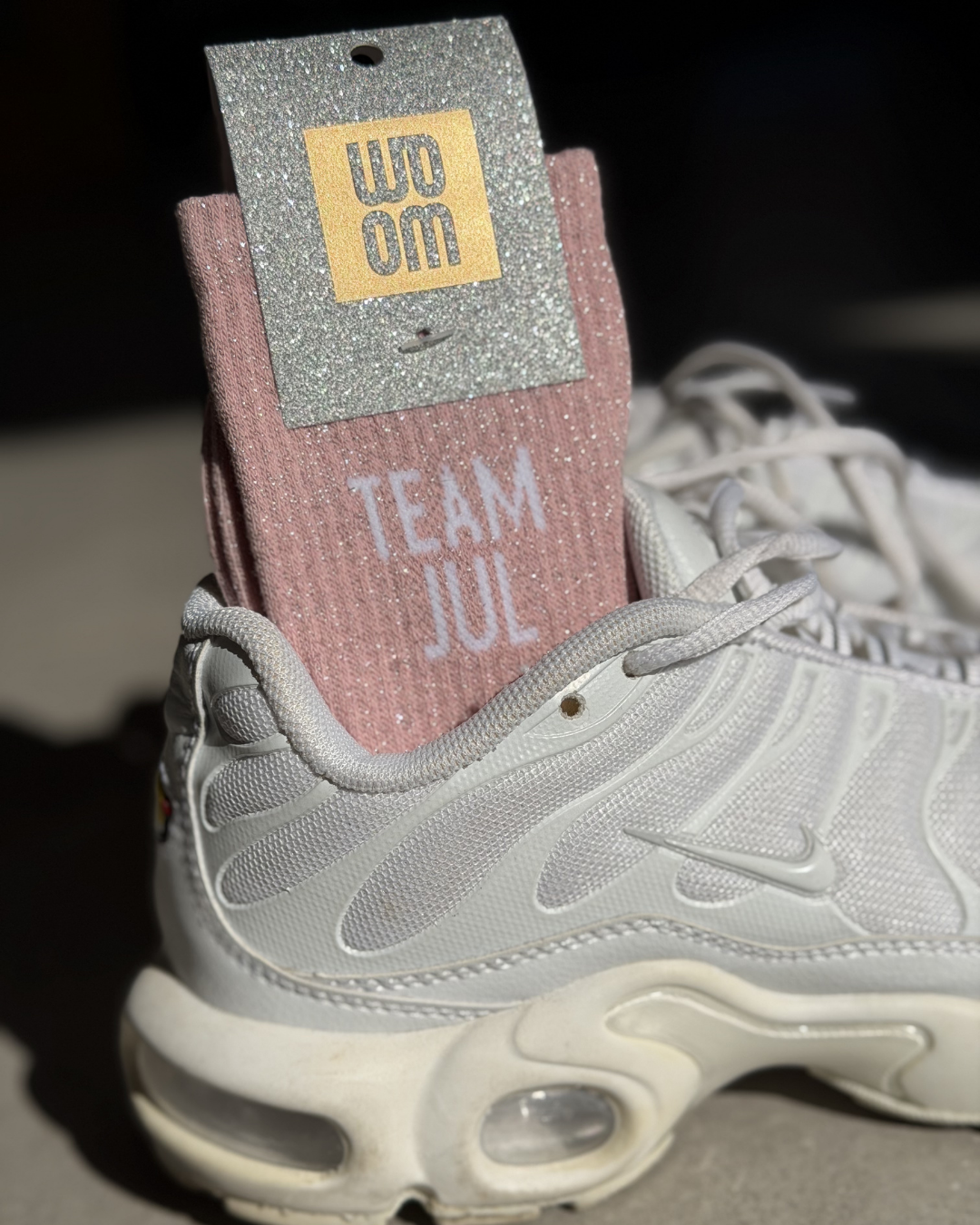 Team JUL - Chaussette à paillettes