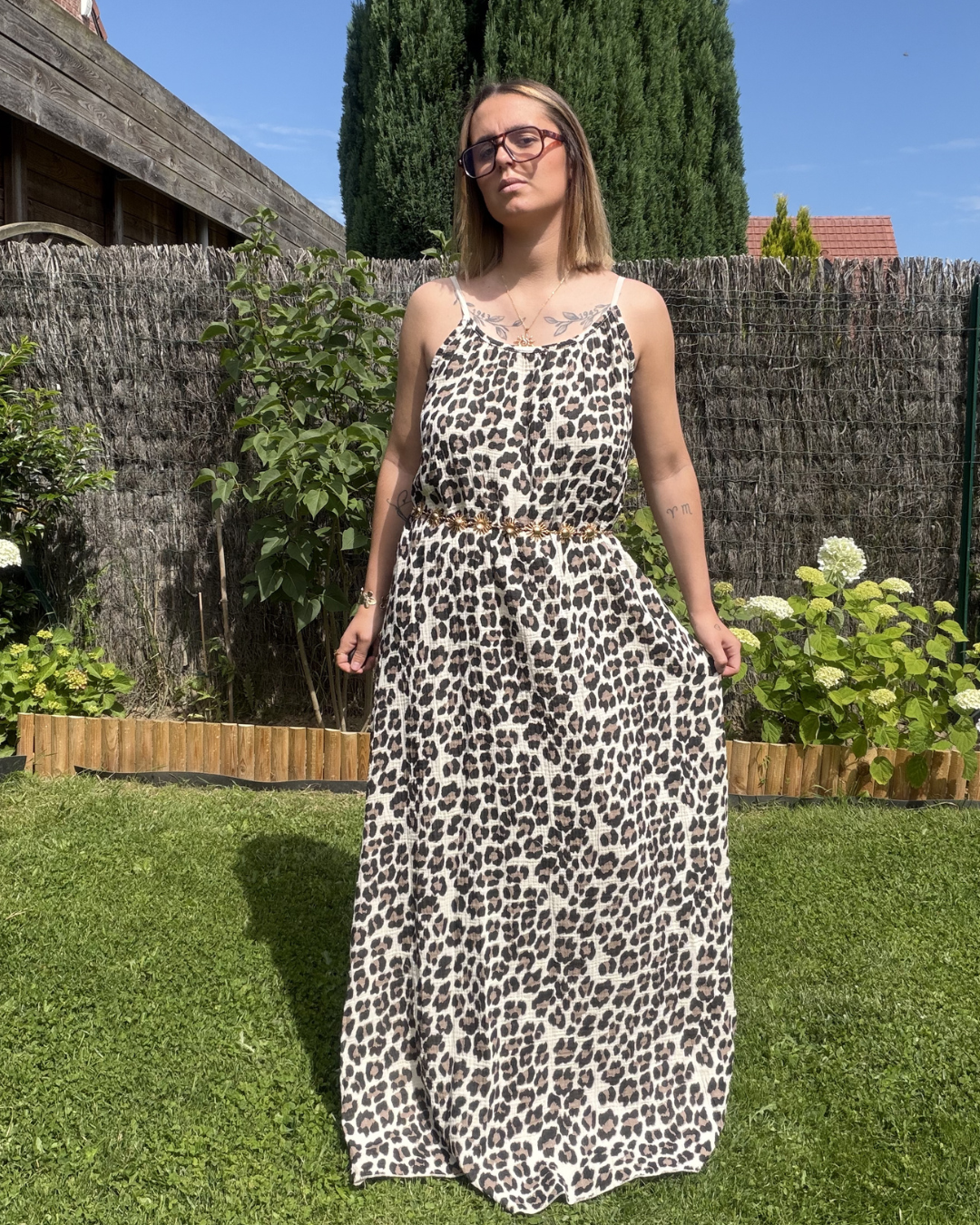 Flore - Robe Léopard