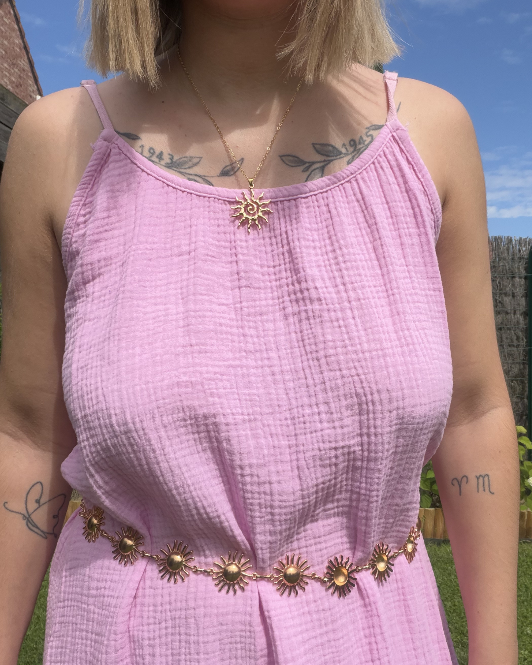 Flore - Robe Rose bonbon
