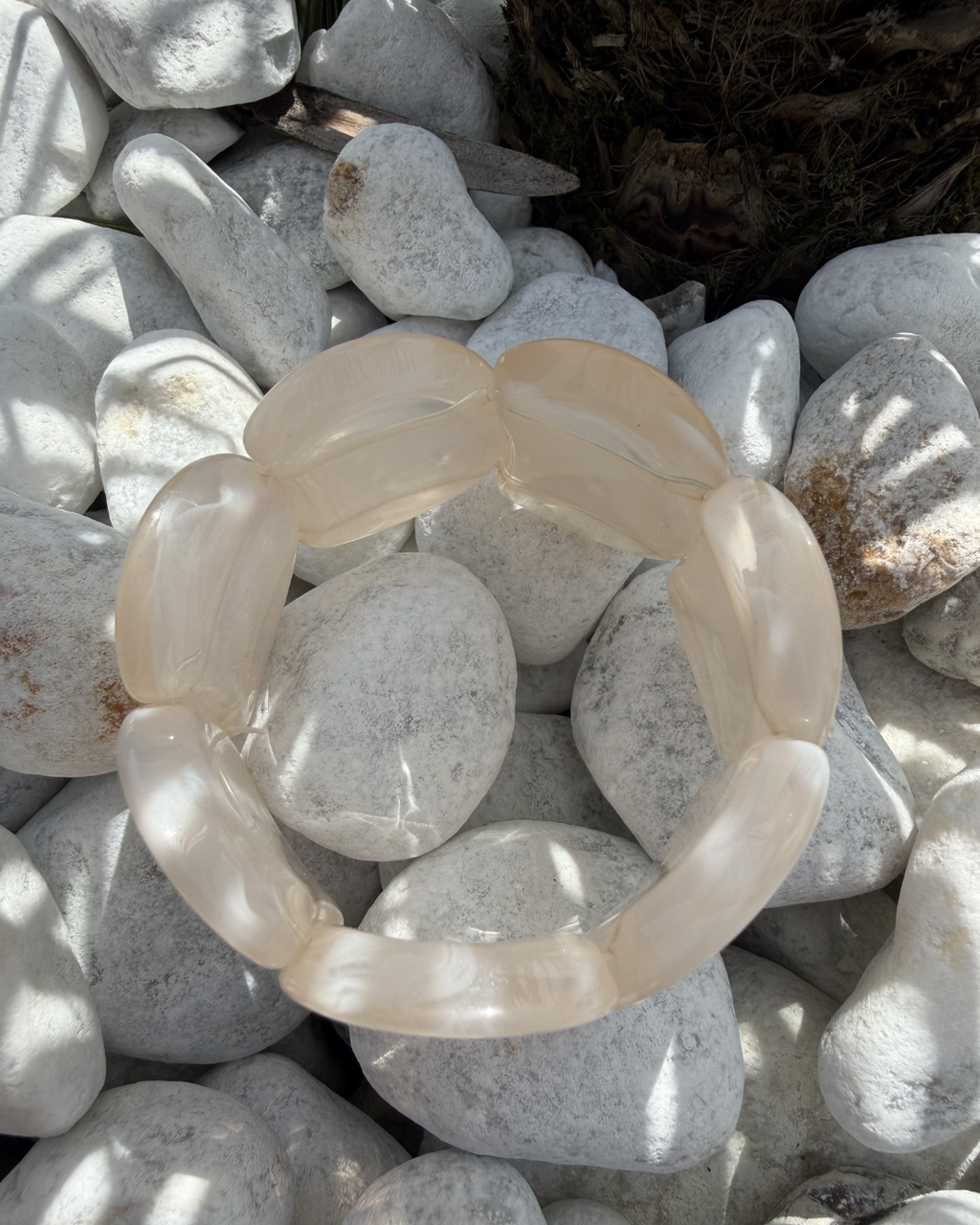 Célia - Bracelet Blanc