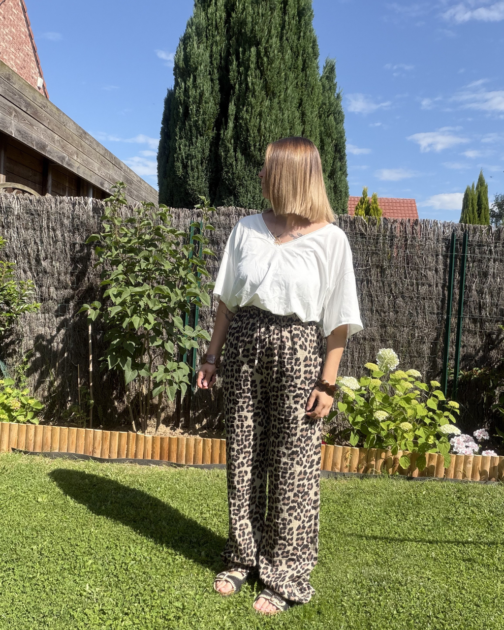 Catherine - Pantalon léopard
