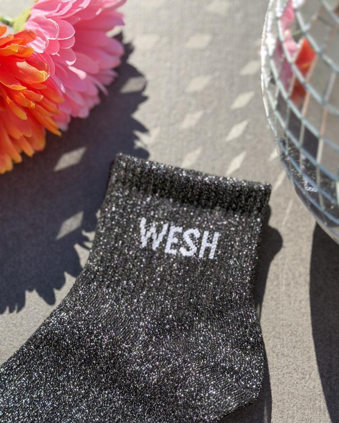 Wesh - Chaussette à paillettes