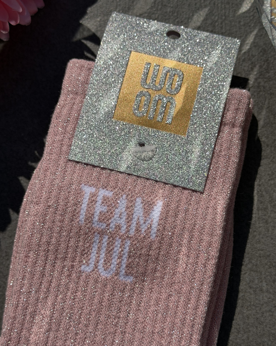 Team JUL - Chaussette à paillettes