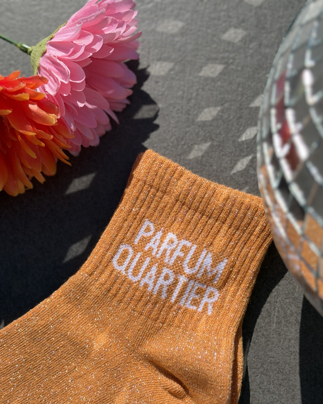Parfum Quartier - Chaussette à paillettes