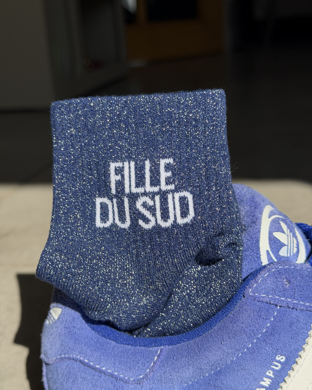 Fille du sud - Chaussette à Paillettes