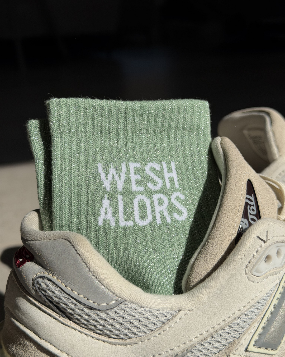 Wesh alors - Chaussette à paillettes