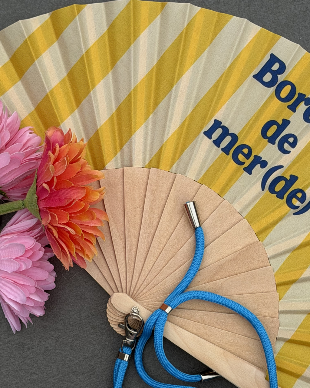 Bord(el) de Mer(de) - Eventail avec Bandoulière