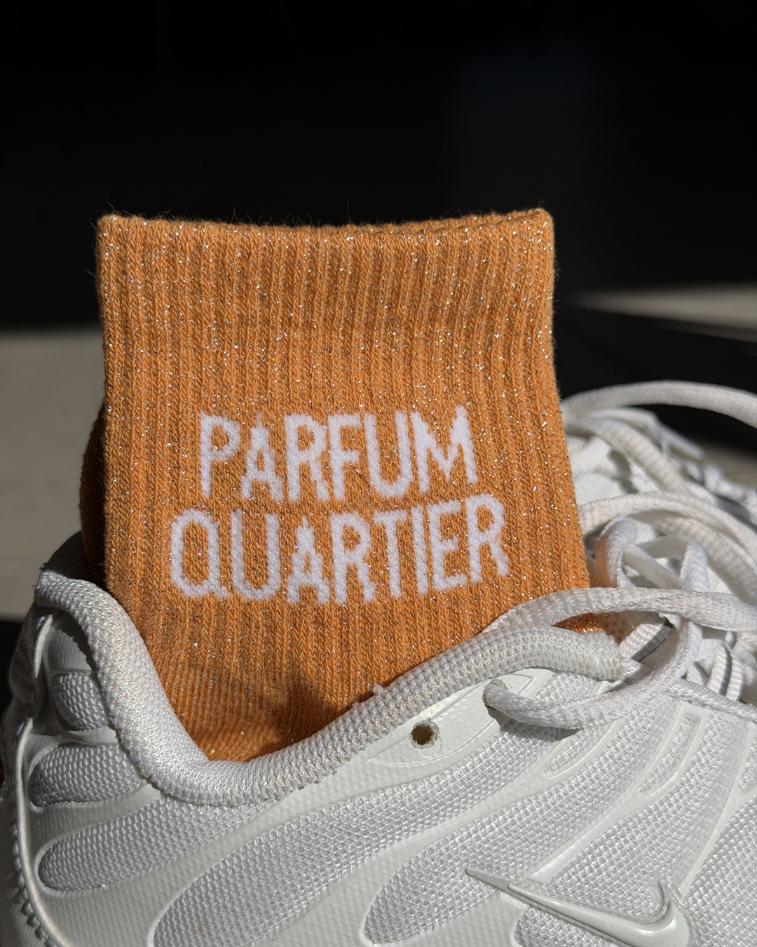 Parfum Quartier - Chaussette à paillettes