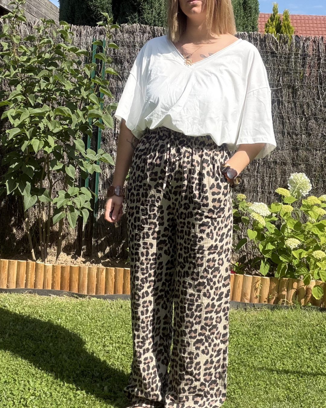 Catherine - Pantalon léopard