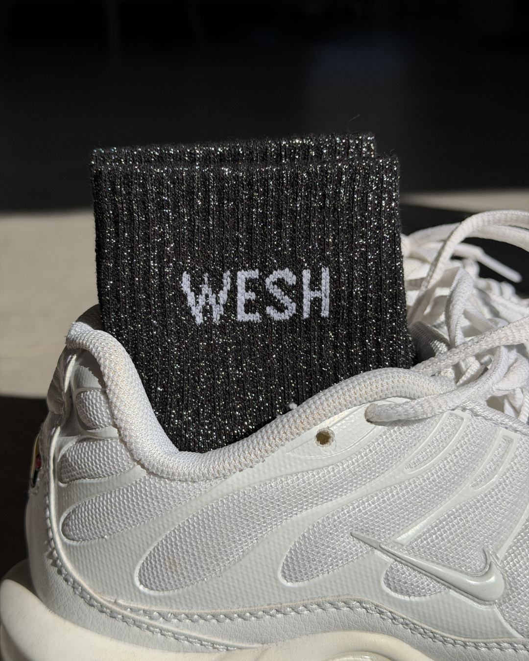 Wesh - Chaussette à paillettes