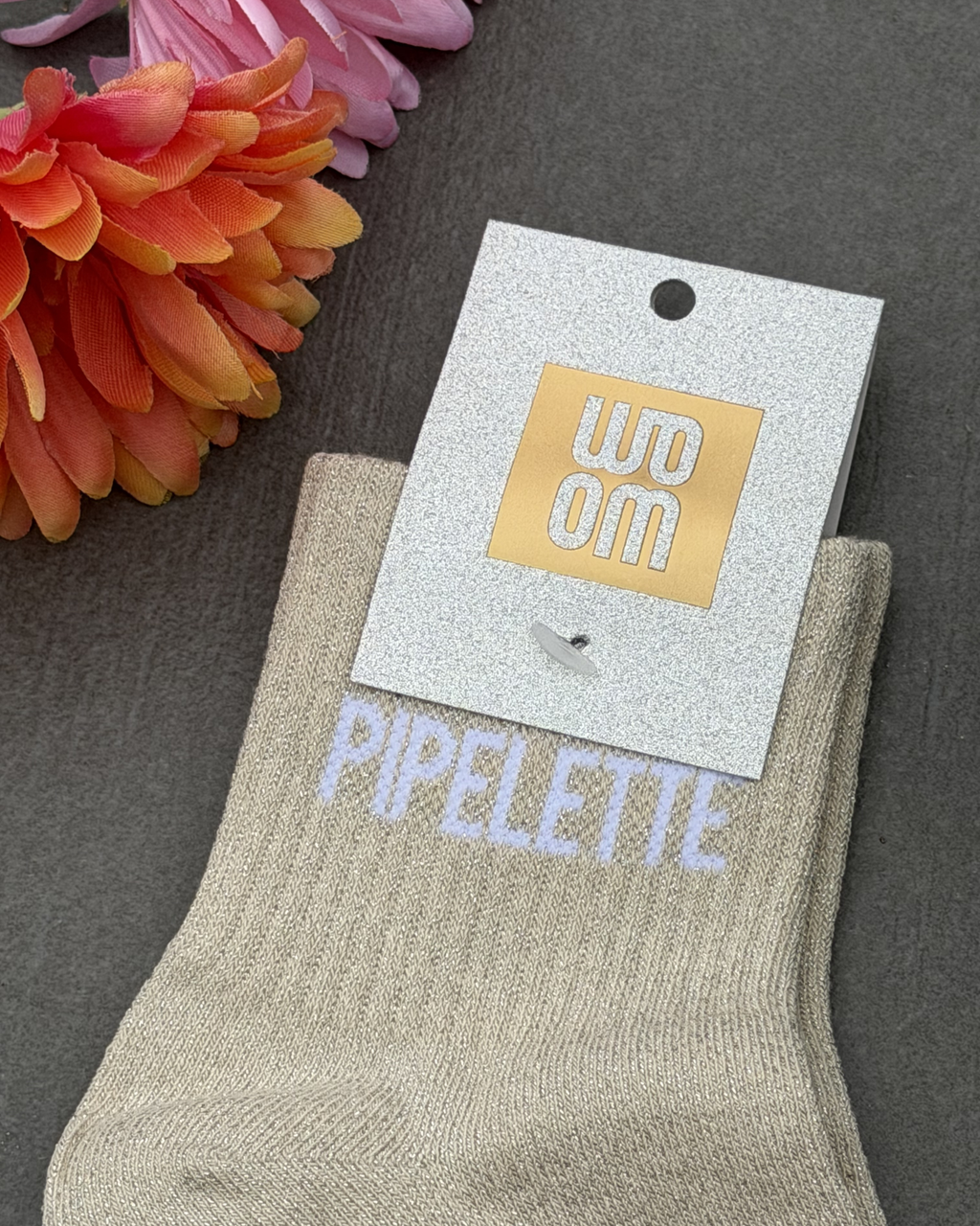 Pipelette - Chaussette à paillettes