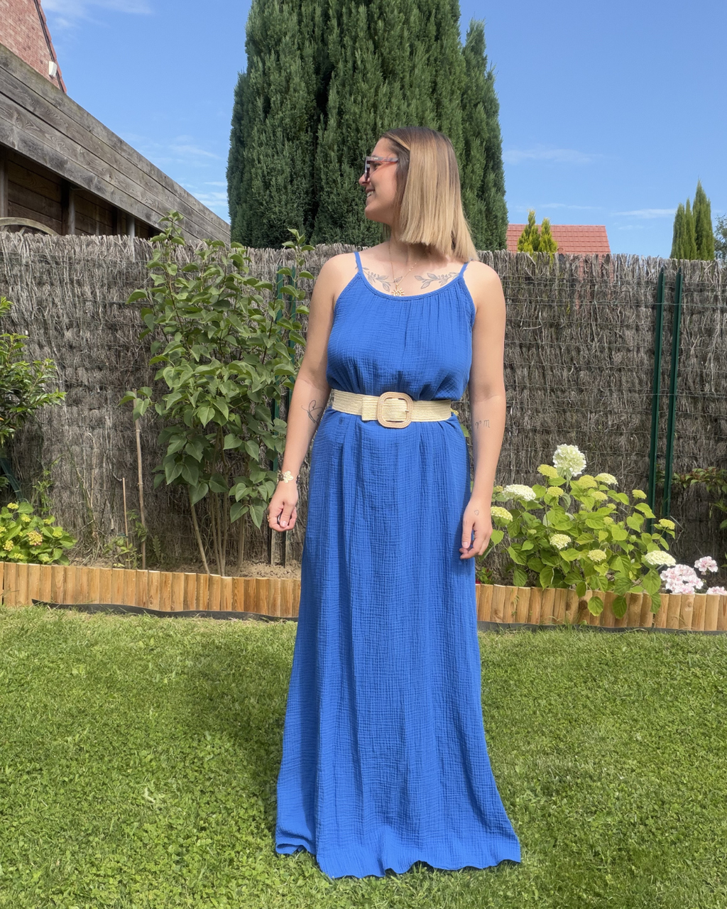 Flore - Robe Bleu