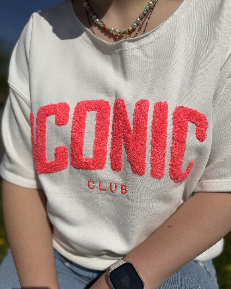Iconic - Teeshirt Blanc