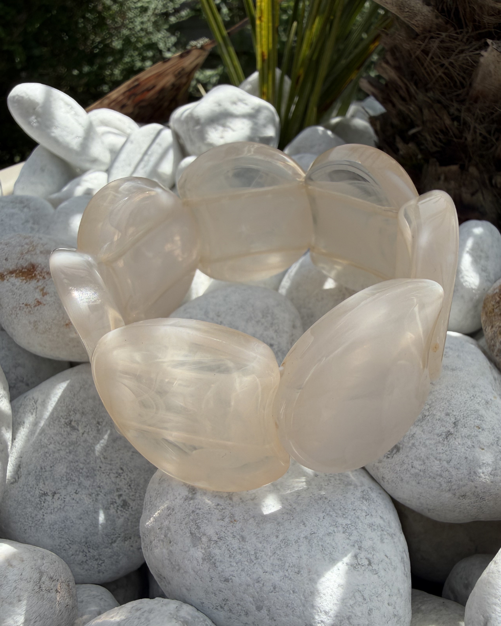 Célia - Bracelet Blanc