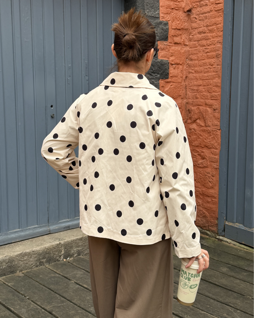 Léa - Veste imperméable Blanc