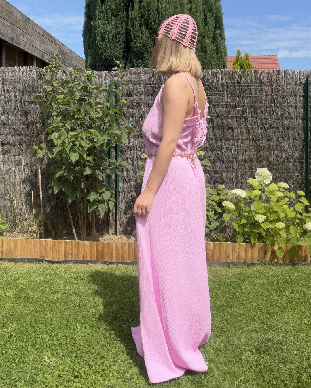 Flore - Robe Rose bonbon