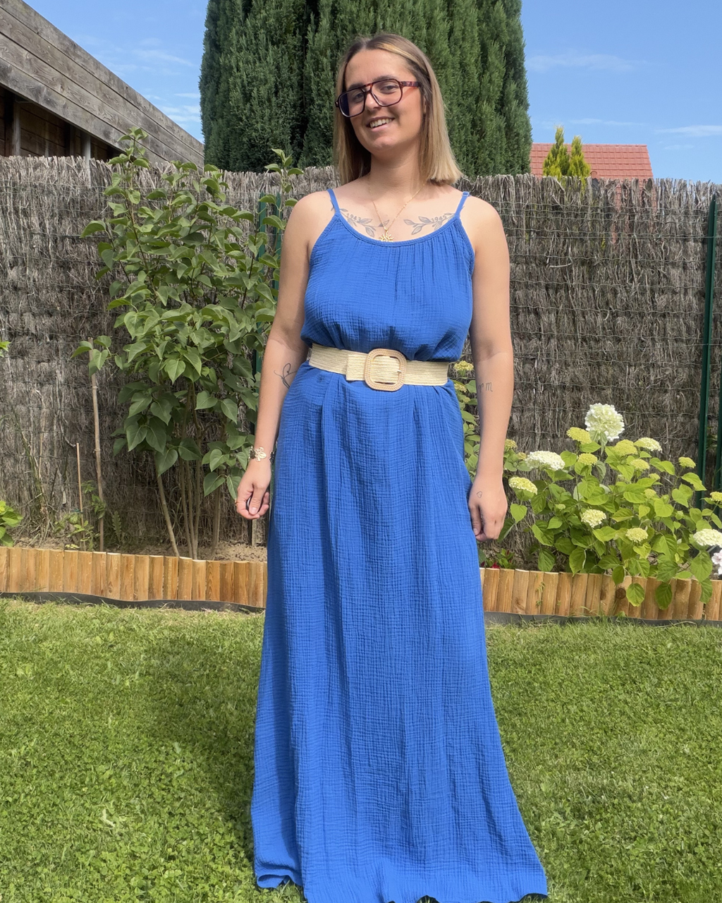 Flore - Robe Bleu