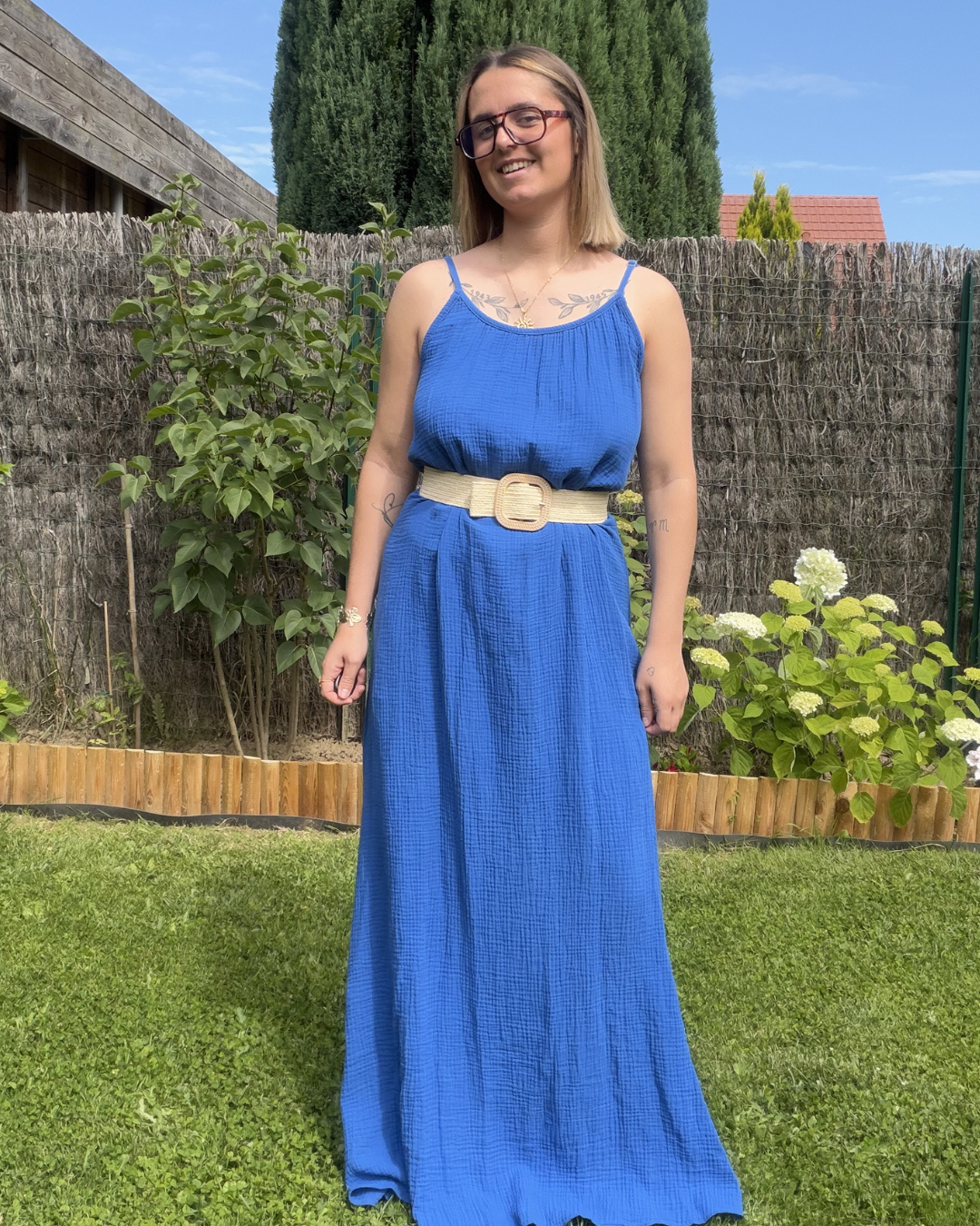 Flore - Robe Bleu