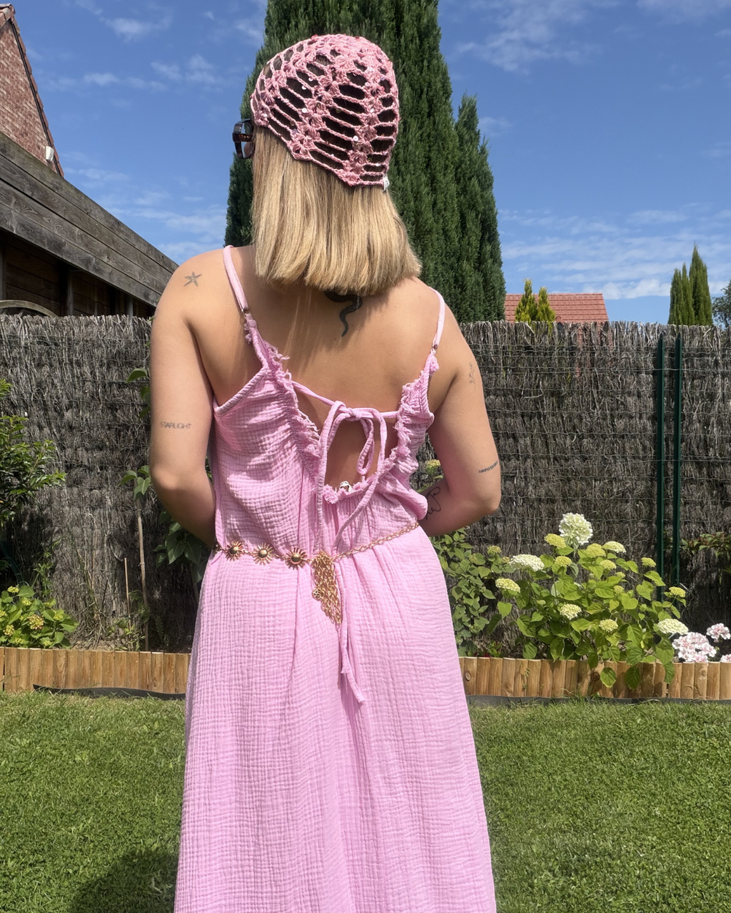 Flore - Robe Rose bonbon
