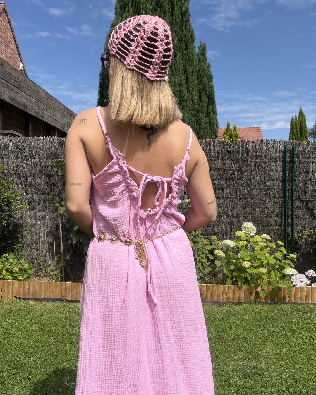 Flore - Robe Rose bonbon