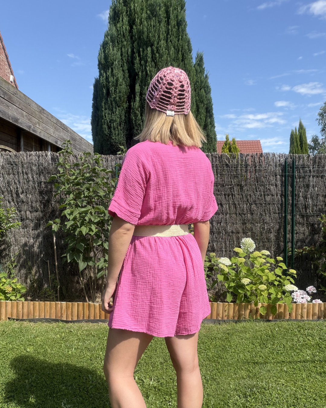 Naoli - Combi short rose