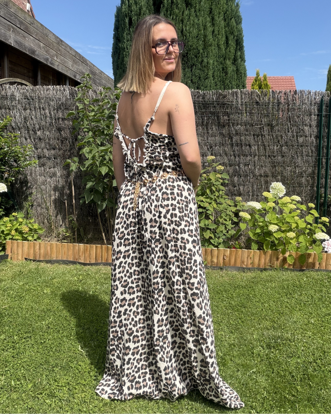 Flore - Robe Léopard